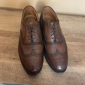 ALDEN 902 Wingtip Leather Size 8 A/C Mens derby Dress Shoes